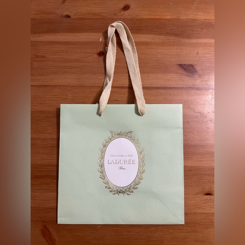 Laduree medium shopping gift bag